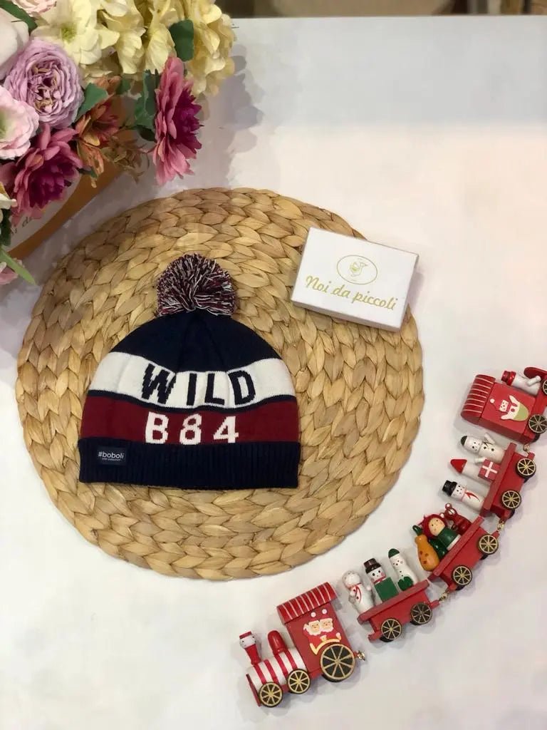 CAPPELLINO BORDO E BLU - Noi da piccoli