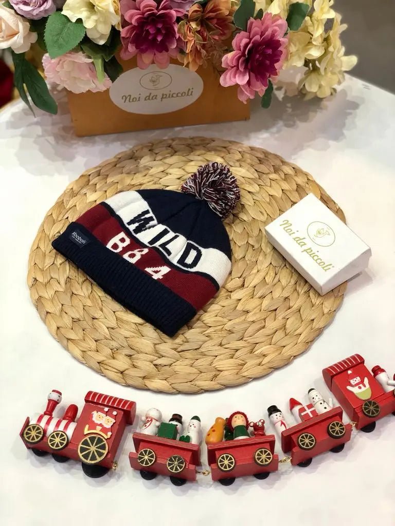 CAPPELLINO BORDO E BLU - Noi da piccoli