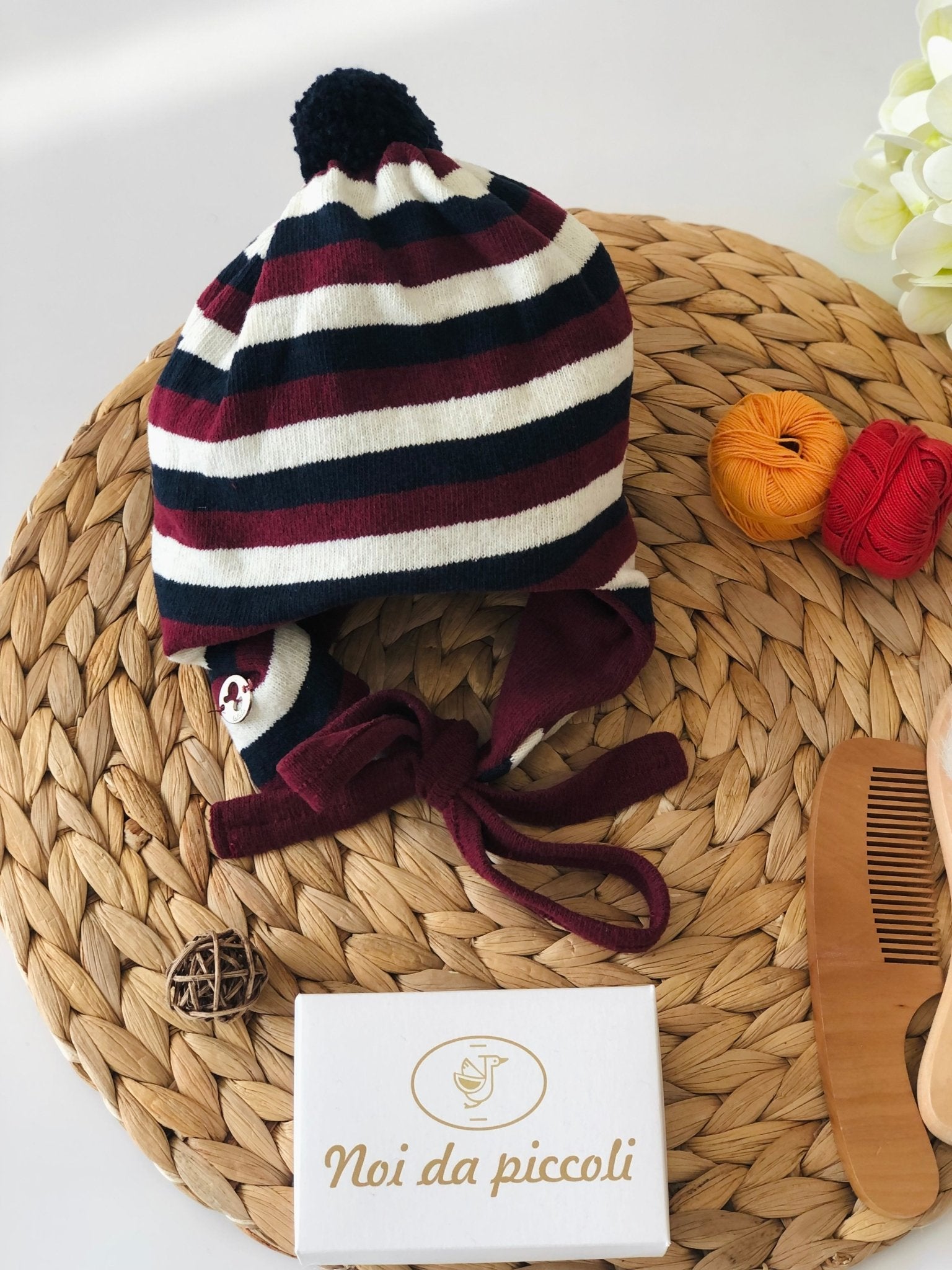 CAPPELLINO CON PON POM - Noi da piccoli