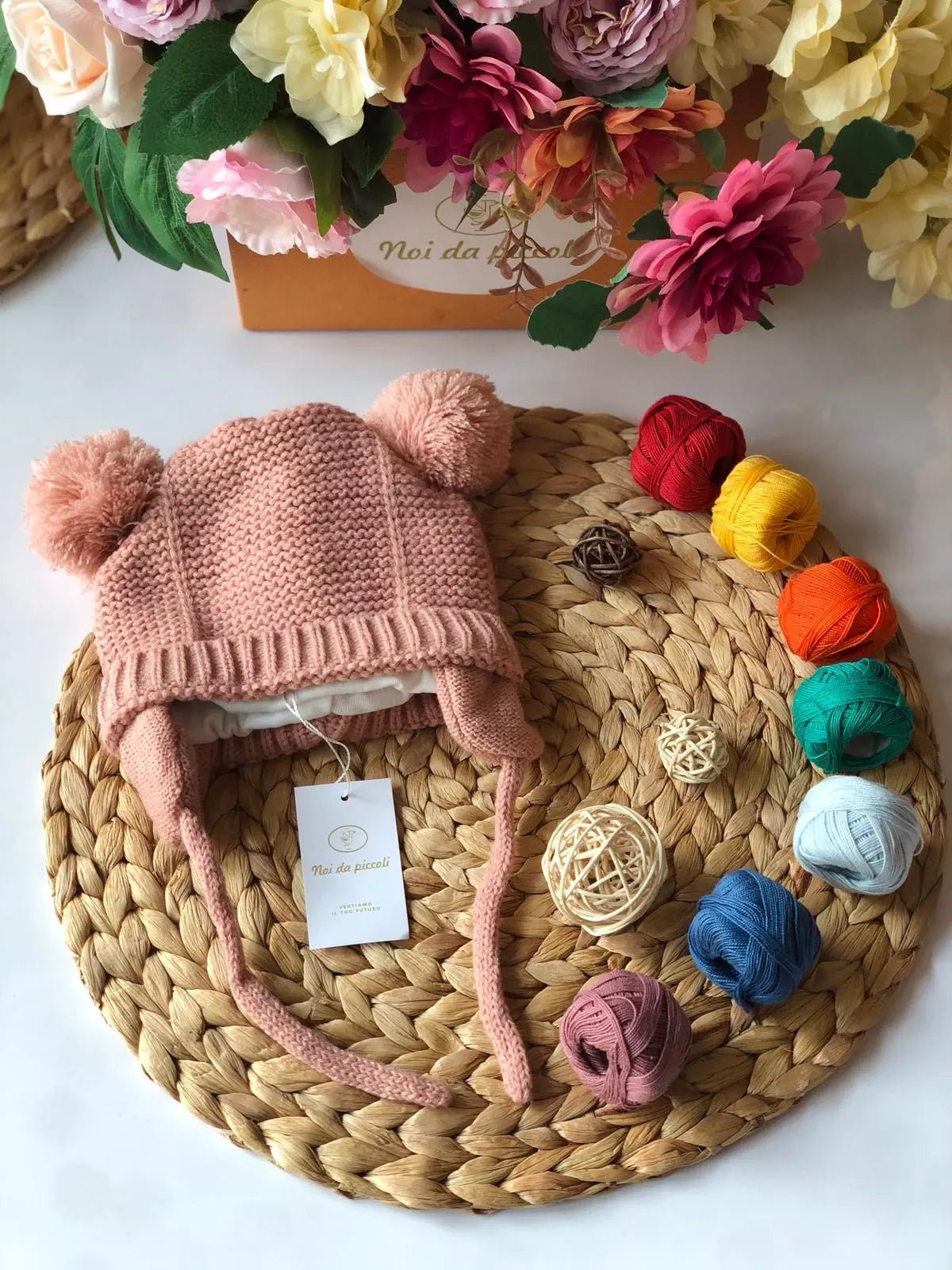 CAPPELLINO TEDDY VARI COLORI - Noi da piccoli