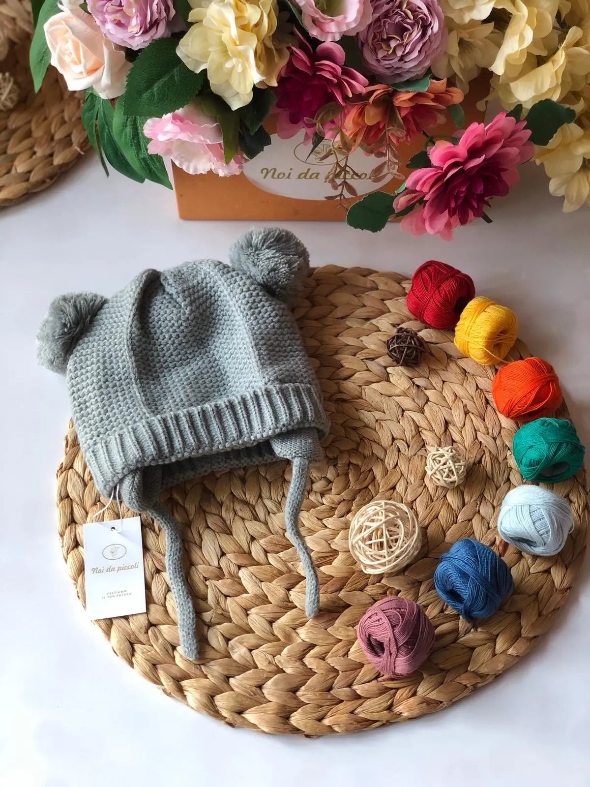CAPPELLINO TEDDY VARI COLORI - Noi da piccoli