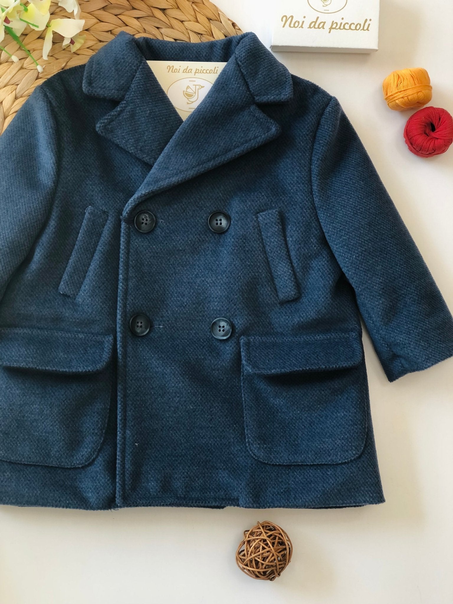 CAPPOTTINO AVION DOPPIO PETTO - Noi da piccoli