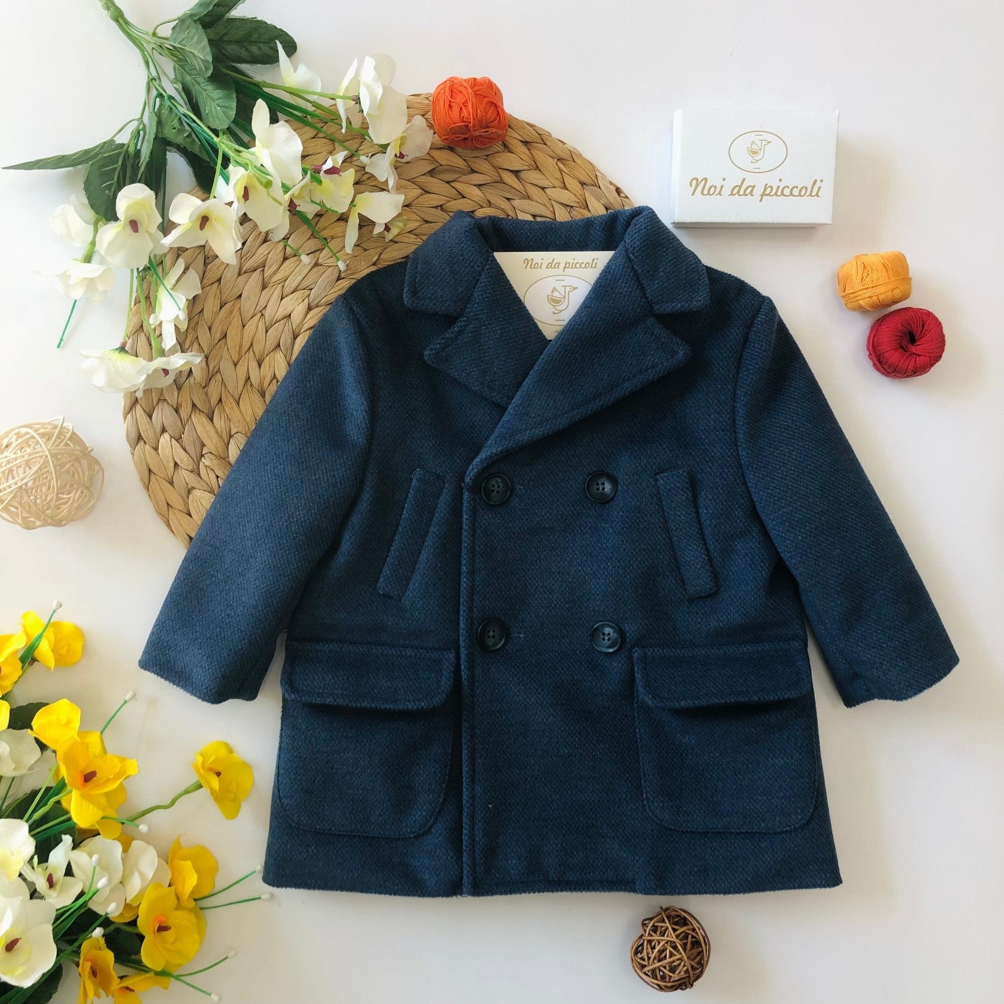 CAPPOTTINO AVION DOPPIO PETTO - Noi da piccoli
