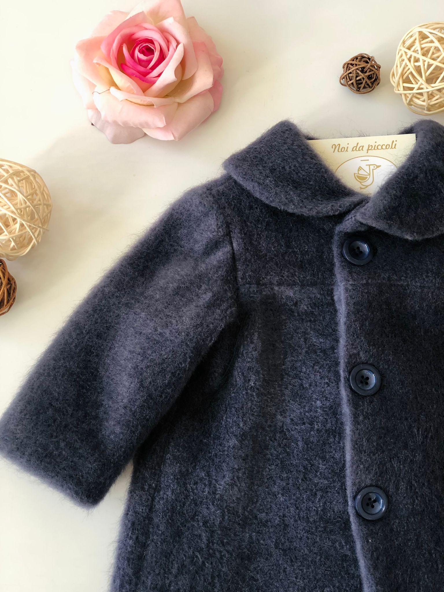 CAPPOTTINO BLU - Noi da piccoli