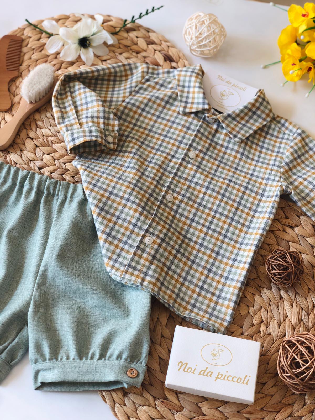 COMPLETO 2PZ QUADRI - Noi da piccoli