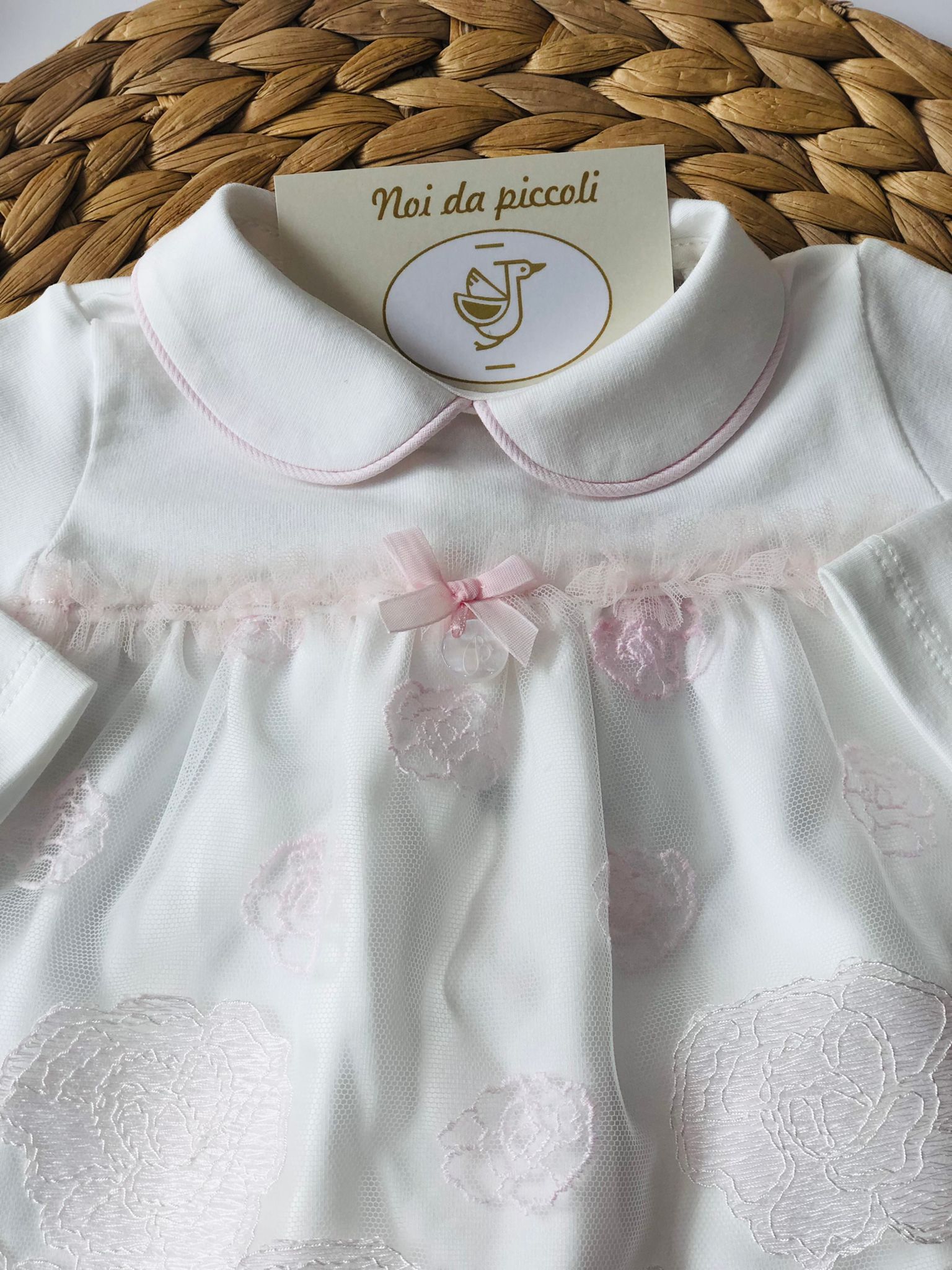 COMPLETO 2PZ ROSA DELICATO - Noi da piccoli