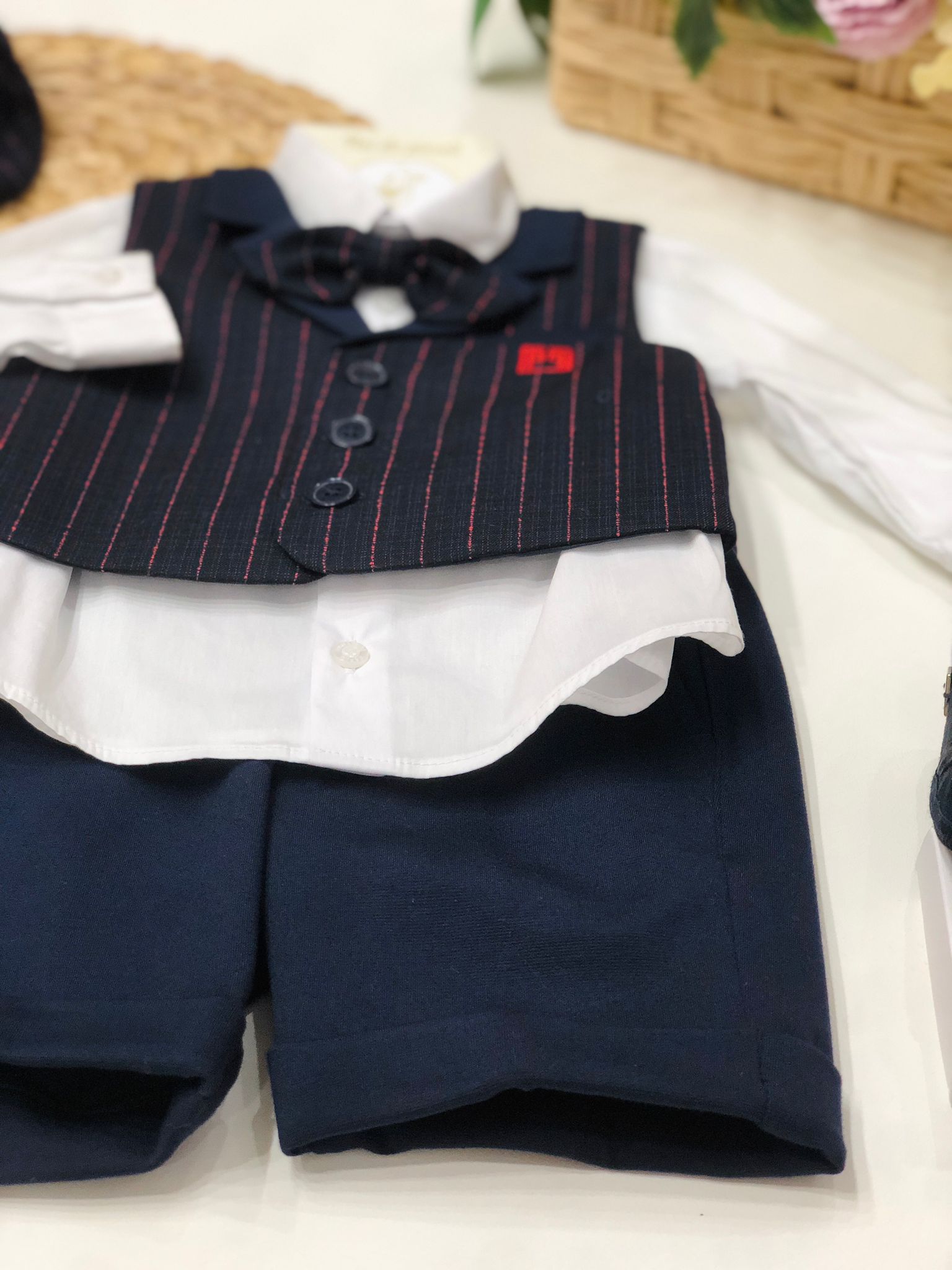 COMPLETO 4 PZ CON COPPOLINA CARLO PIGNATELLI - Noi da piccoli