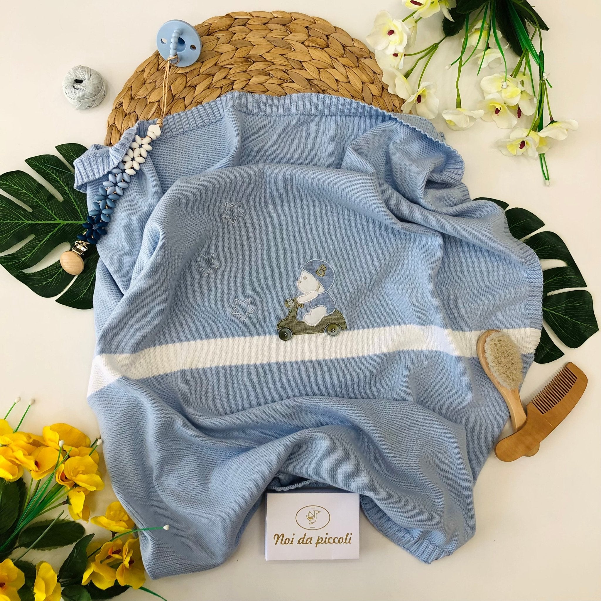 COORDINATO CON COMPLETO 2PZ SUGAR TEDDY CAR - Noi da piccoli