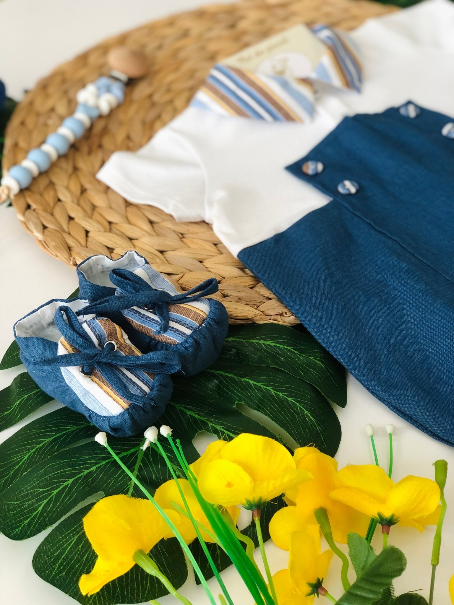 COORDINATO CON PAGLIACCETTO MILLERIGHE COLORATO - Noi da piccoli