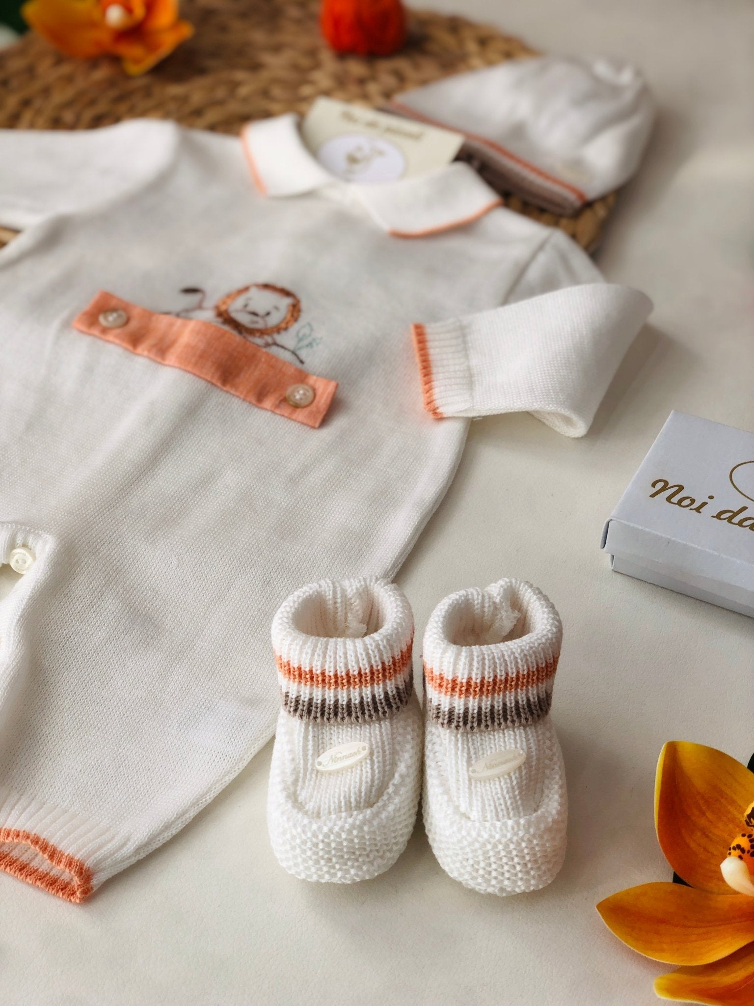 COORDINATO CON TUTINA IN FILO SIMBA - Noi da piccoli