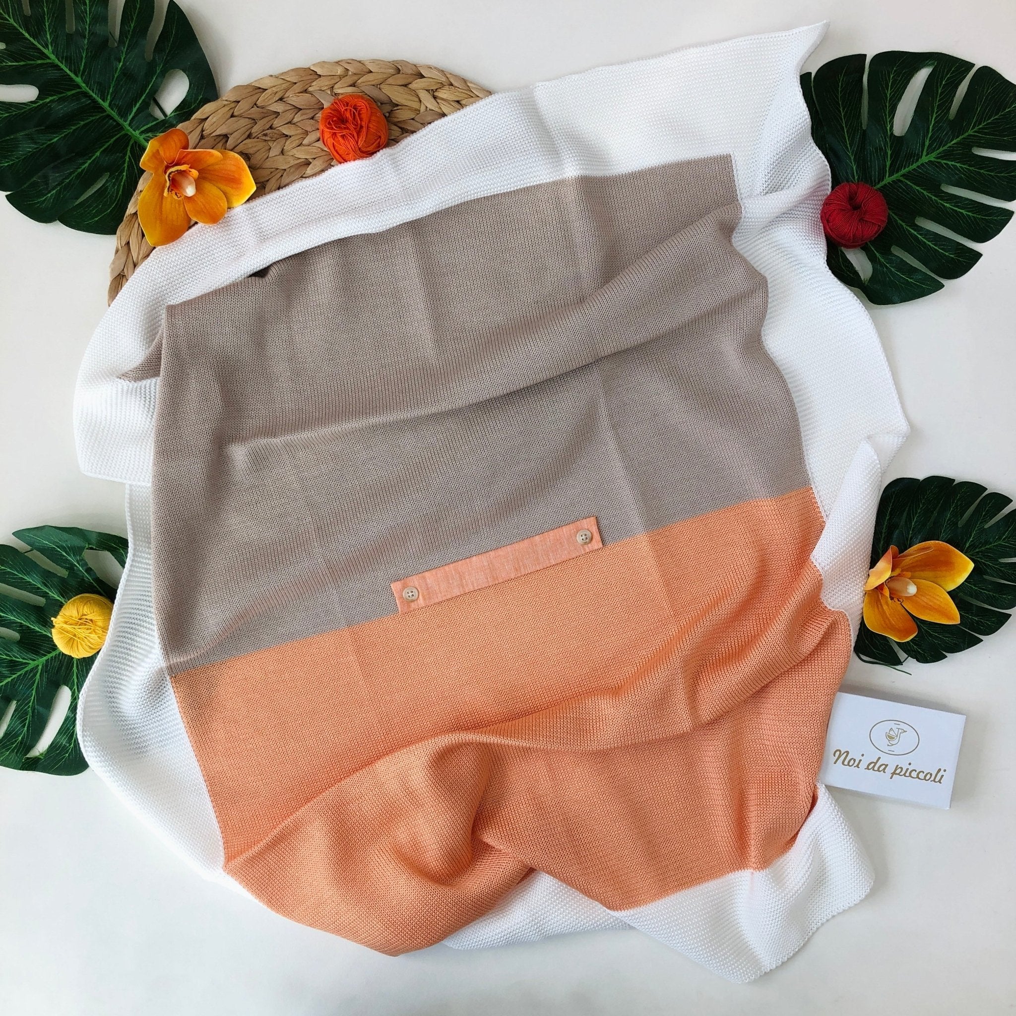 COORDINATO CON TUTINA IN FILO SIMBA - Noi da piccoli