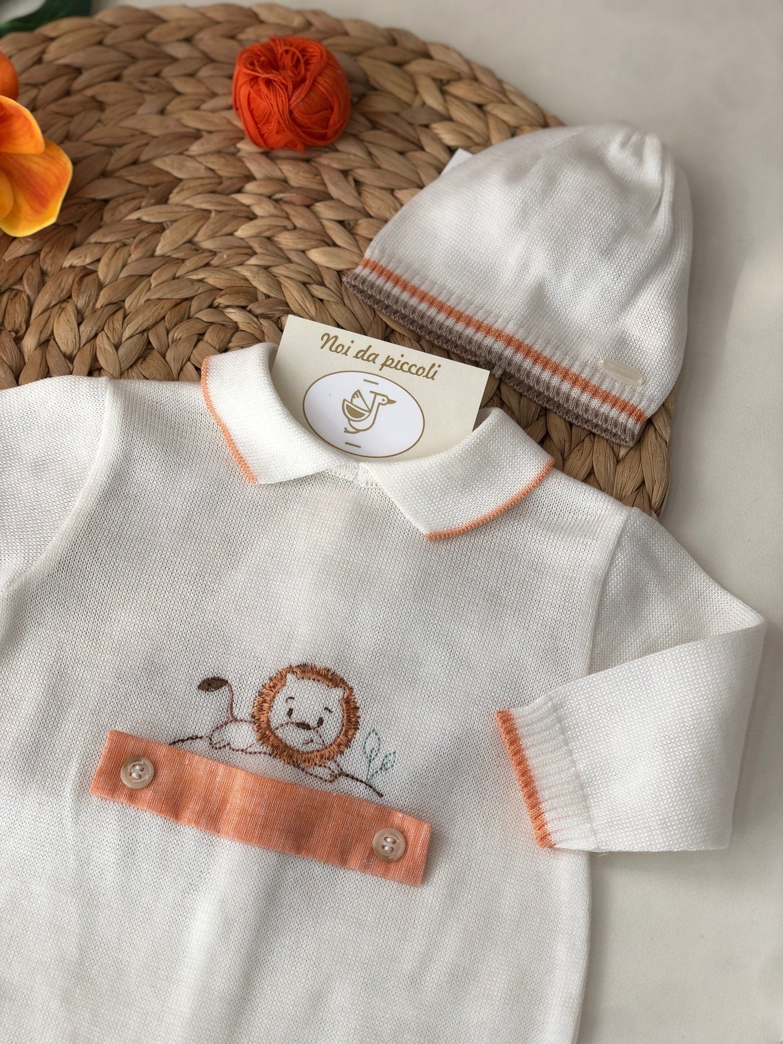 COORDINATO CON TUTINA IN FILO SIMBA - Noi da piccoli