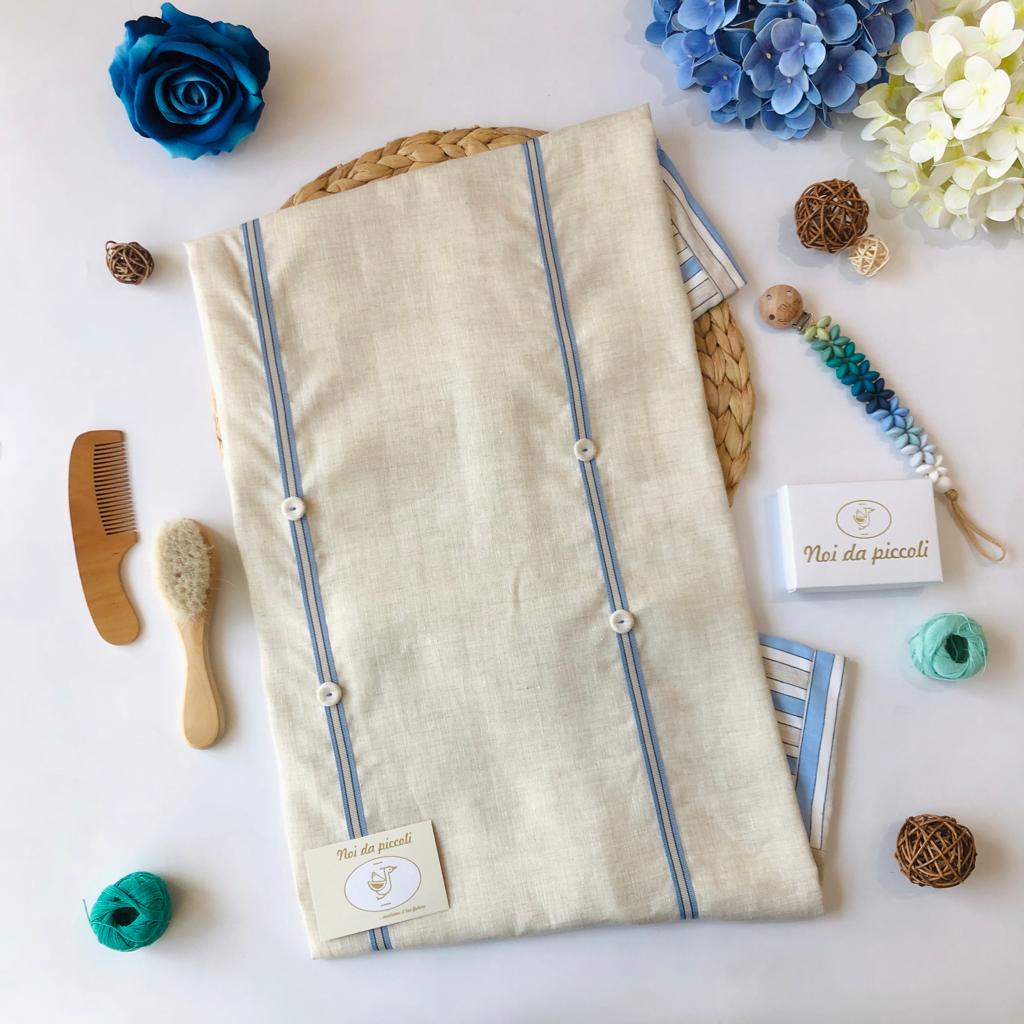COPERTINA CORDA CON AZZURRO E BIANCO - Noi da piccoli