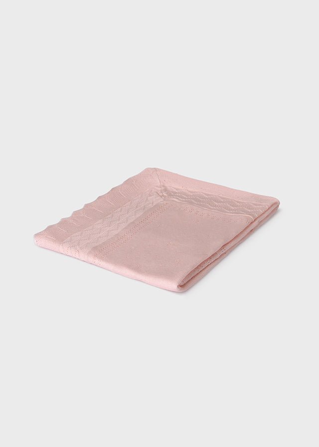 COPERTINA TRAFORATA IN FILO ROSA - Noi da piccoli