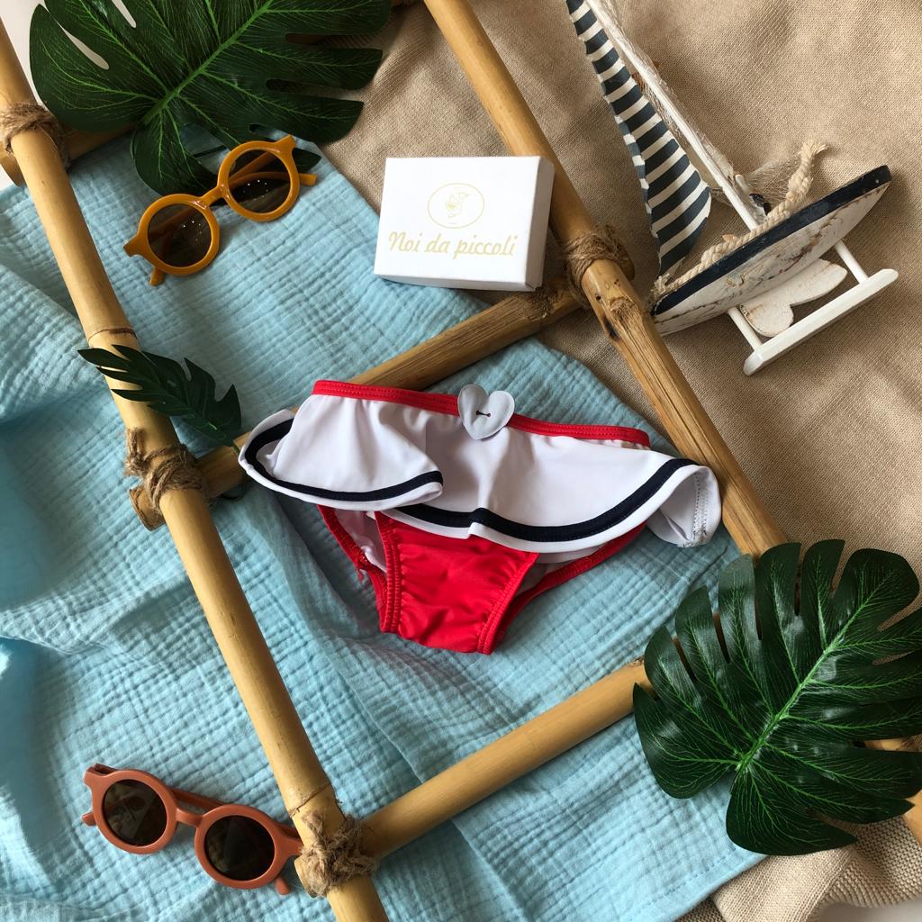 COSTUME MUTANDINA ROSSO VOILA' - Noi da piccoli