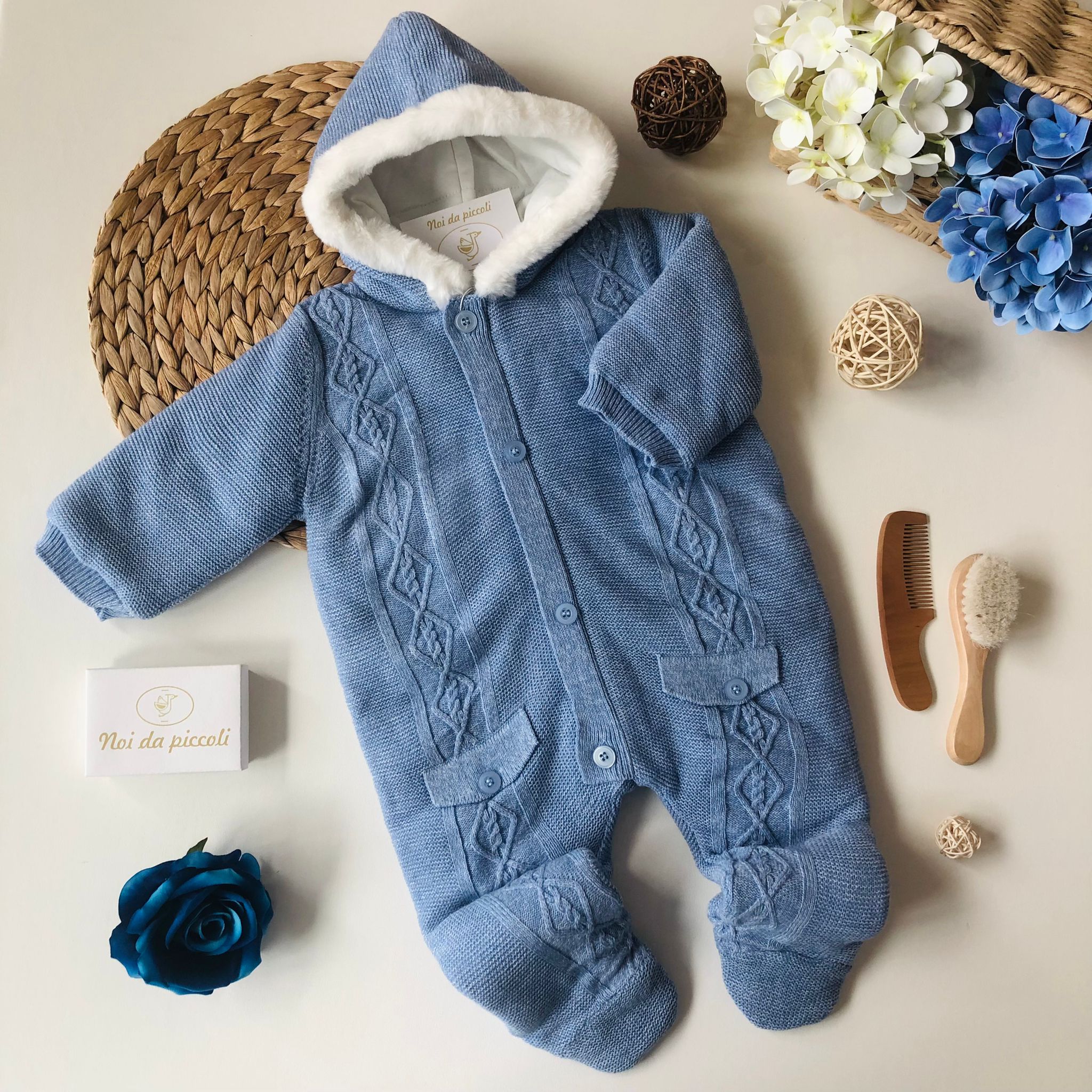 ESKIMO IN CALDO COTONE AZULADO - Noi da piccoli