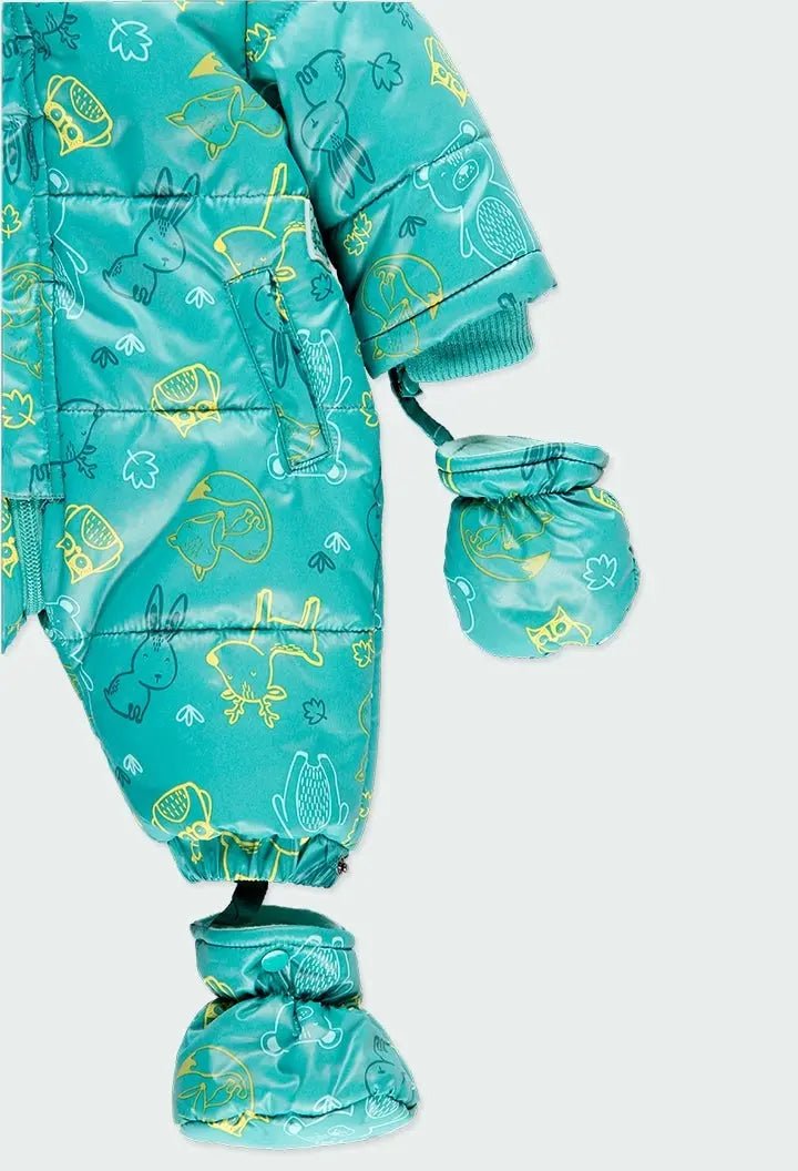 ESKIMO VERDE CON INTERNO IN PILE - Noi da piccoli