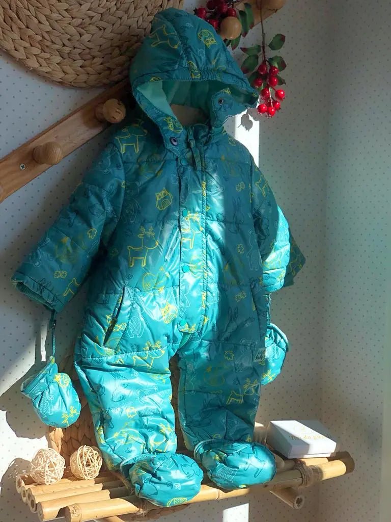 ESKIMO VERDE CON INTERNO IN PILE - Noi da piccoli