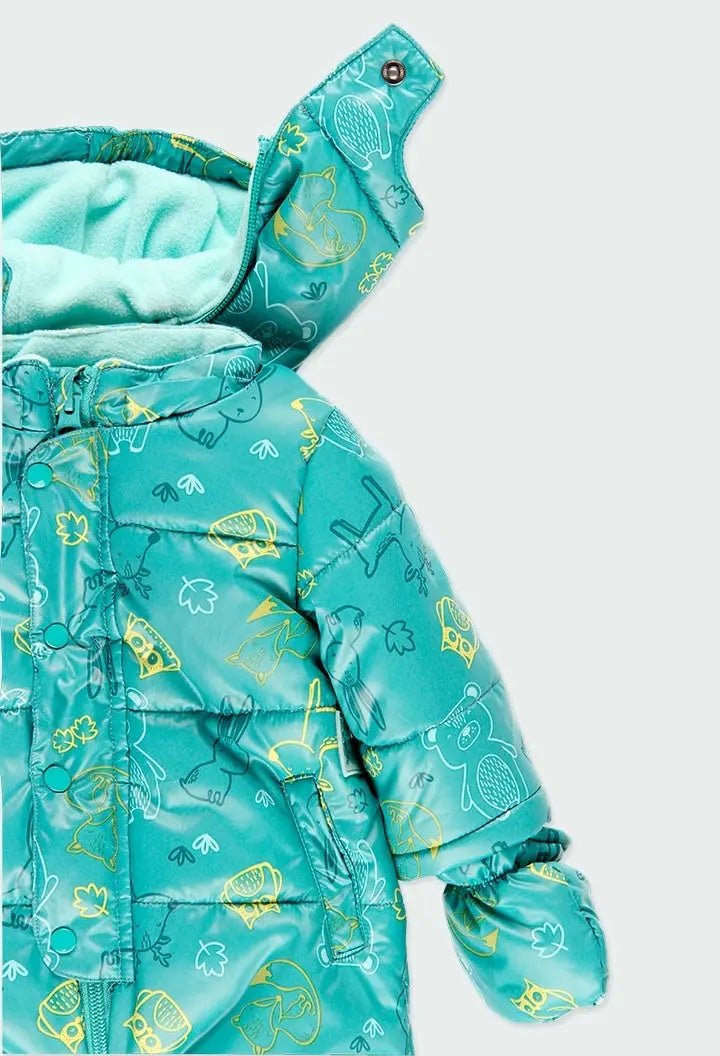 ESKIMO VERDE CON INTERNO IN PILE - Noi da piccoli