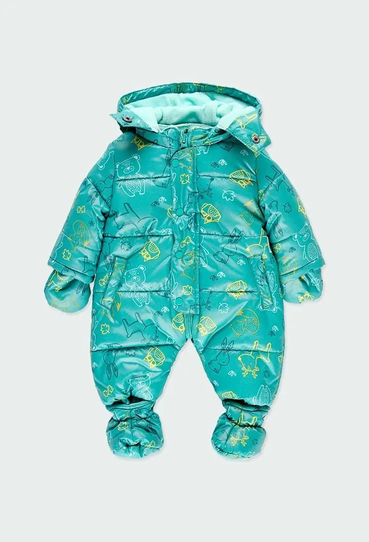 ESKIMO VERDE CON INTERNO IN PILE - Noi da piccoli