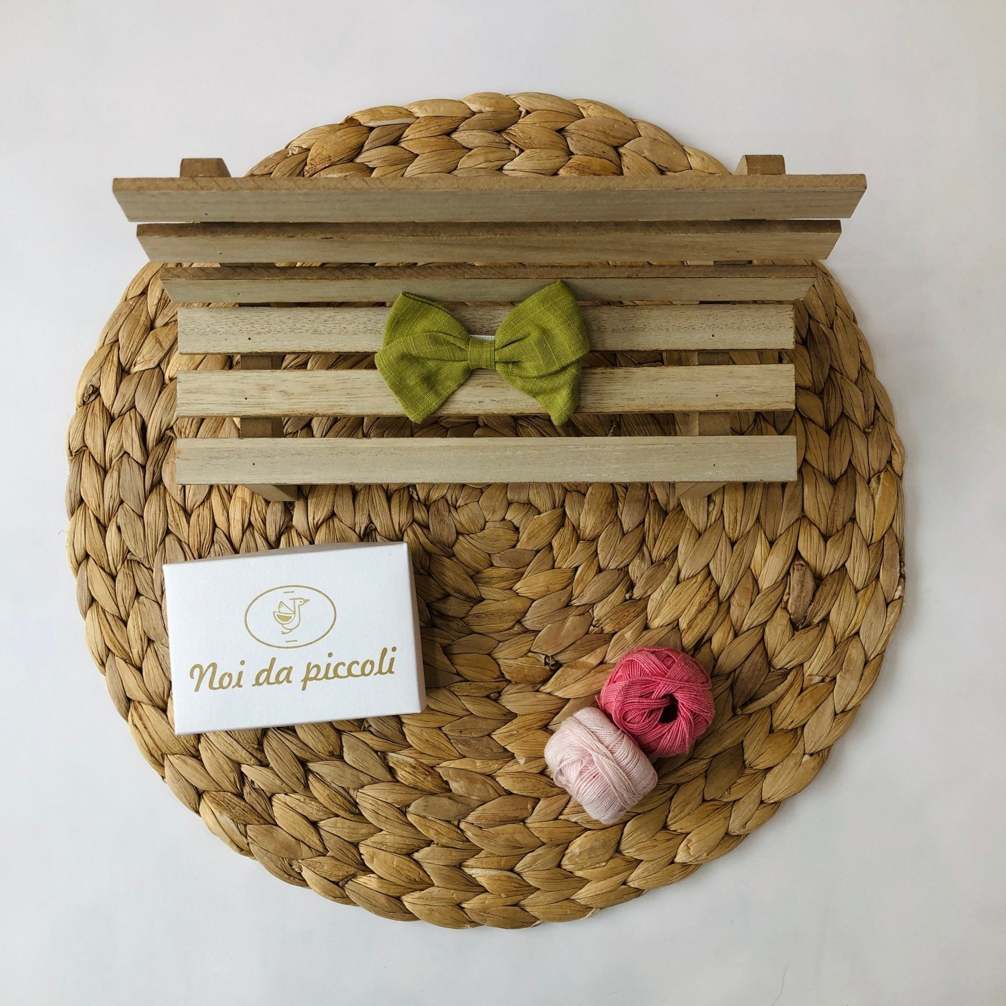 FERMAGLIO VERDE MILITARE - Noi da piccoli