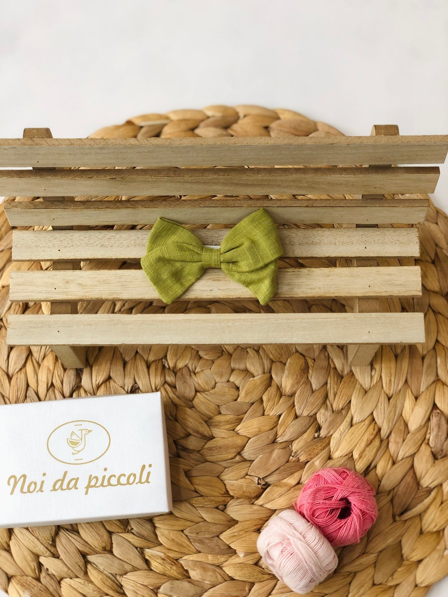 FERMAGLIO VERDE MILITARE - Noi da piccoli