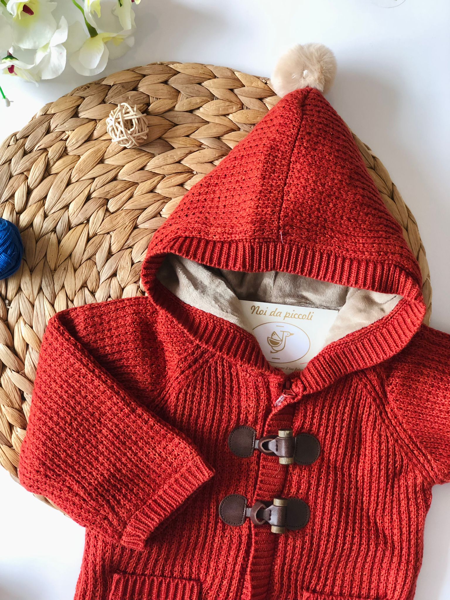 GIUBOTTINO IN MAGLIA RUGGINE - Noi da piccoli