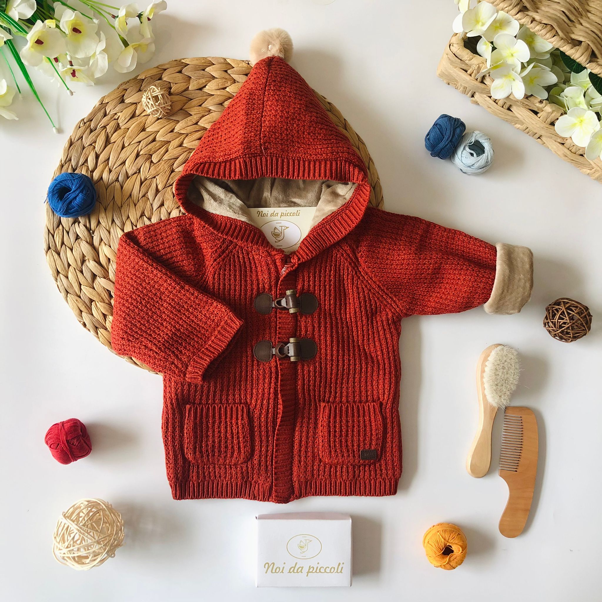 GIUBOTTINO IN MAGLIA RUGGINE - Noi da piccoli