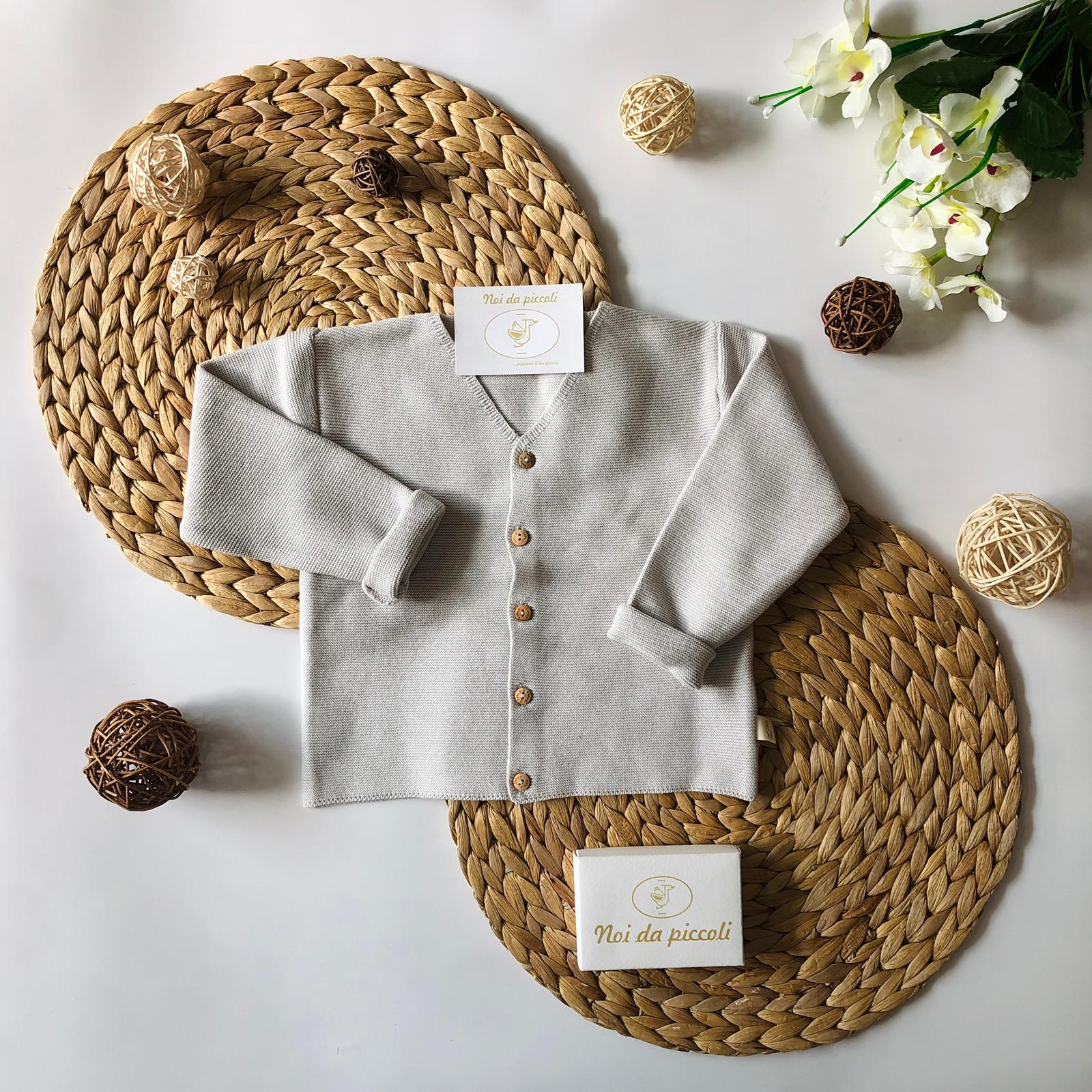 GOLFINO BEIGE MAGLINA - Noi da piccoli