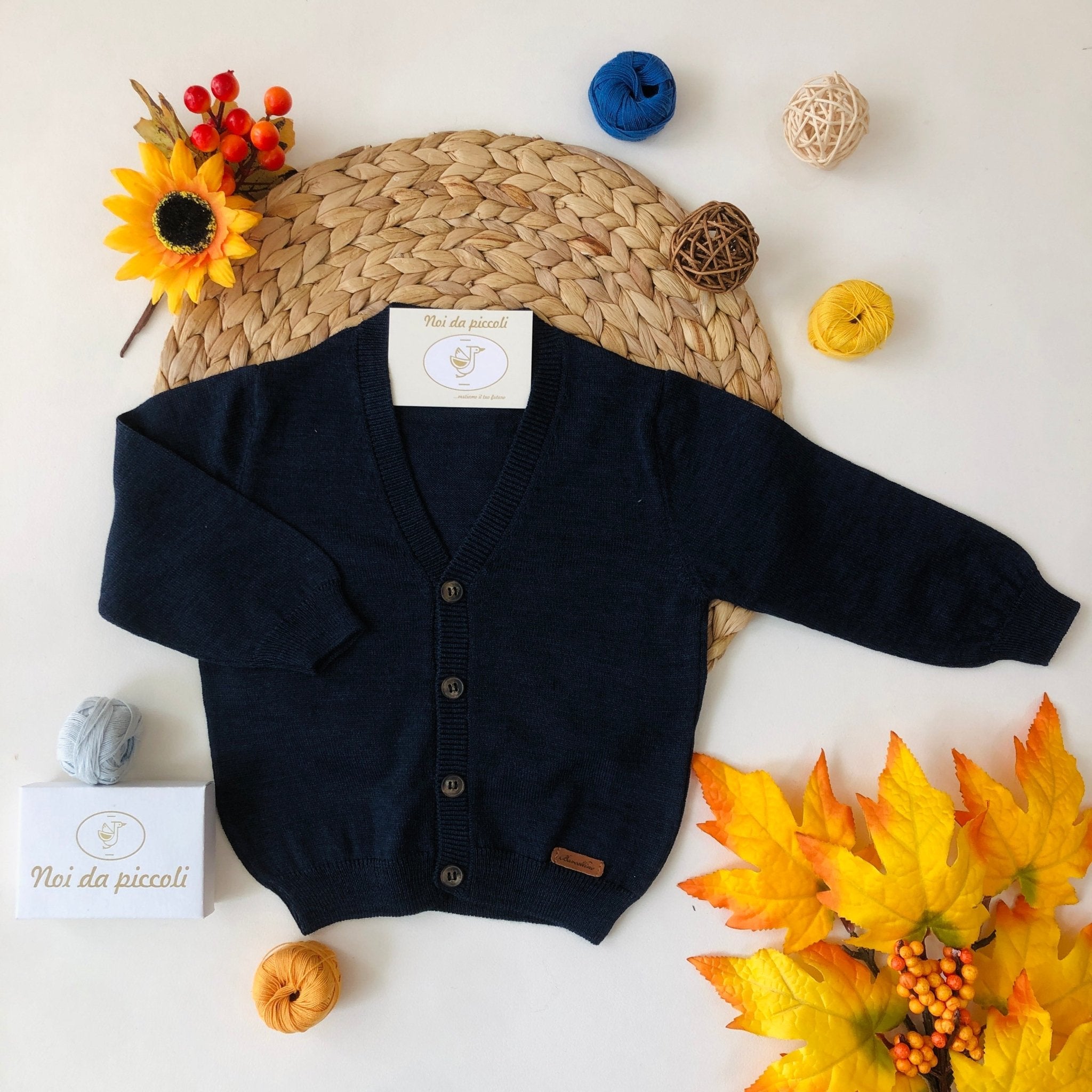 GOLFINO BLU A V MAGLIANA CALDA - Noi da piccoli