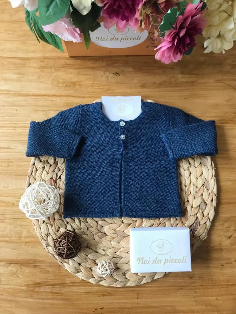 GOLFINO BLU DENIM - Noi da piccoli