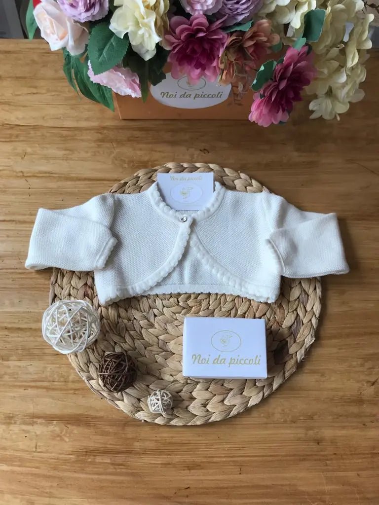 GOLFINO CON BOTTONCINO GIOIELLO - Noi da piccoli