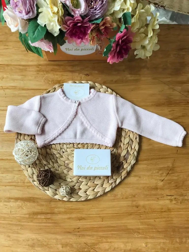 GOLFINO CON BOTTONCINO GIOIELLO - Noi da piccoli