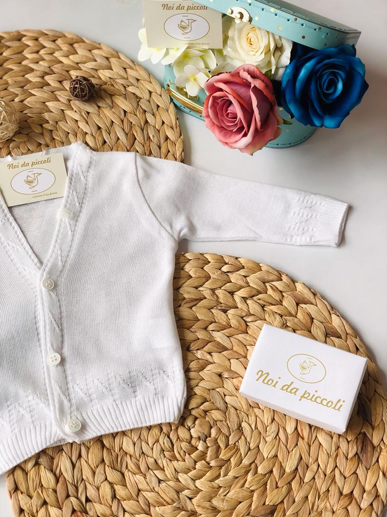 GOLFINO LUNGO IN FILO PANNA - Noi da piccoli