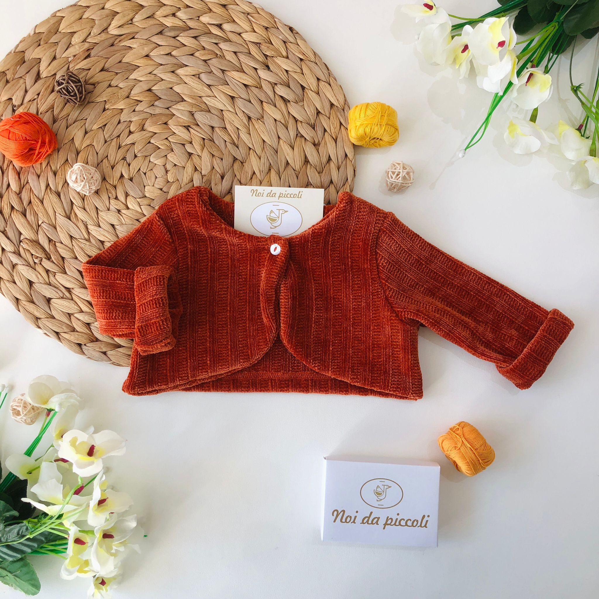 GOLFINO RUGGINE VELLUTINO - Noi da piccoli