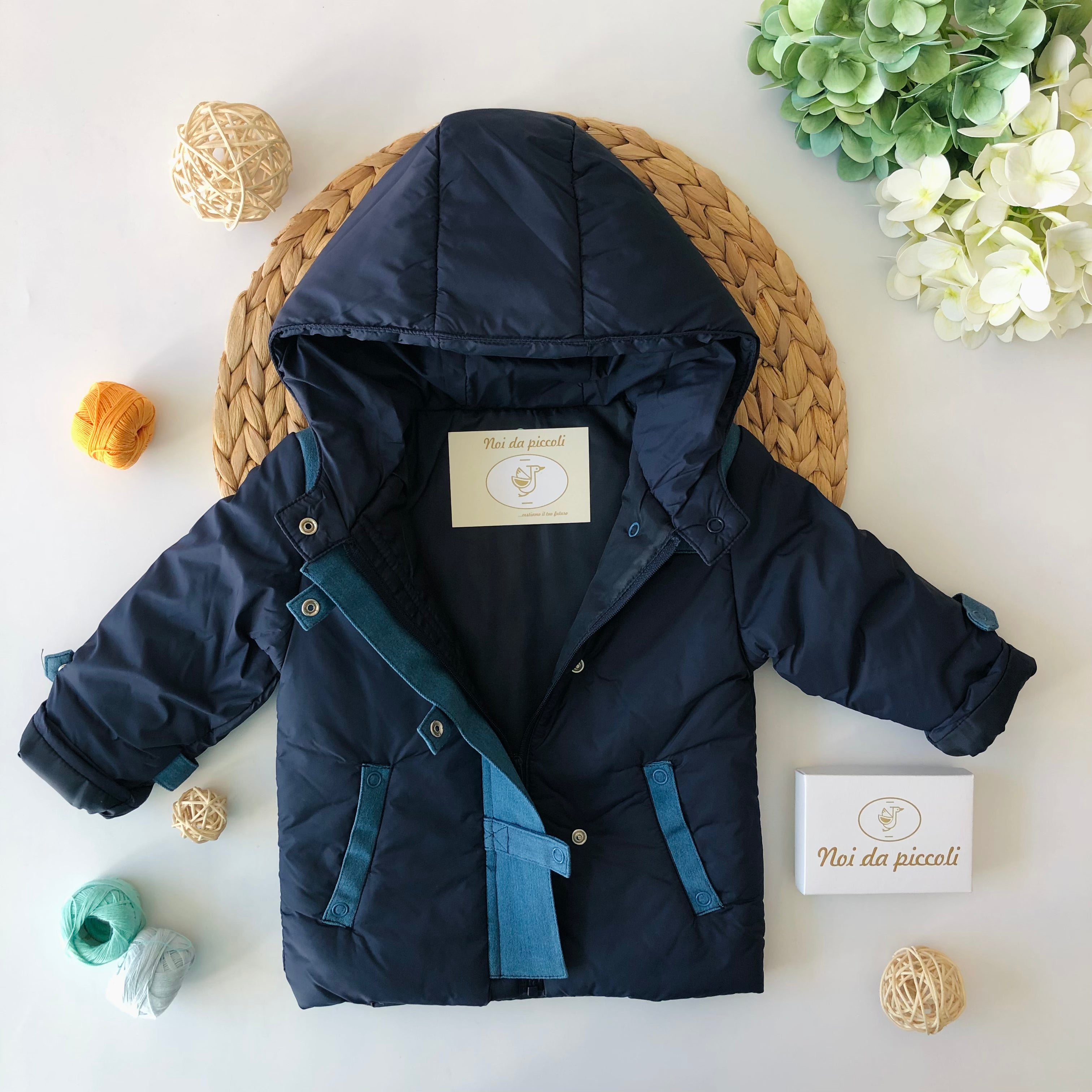 GIUBBOTTINO BLU AND JEANS