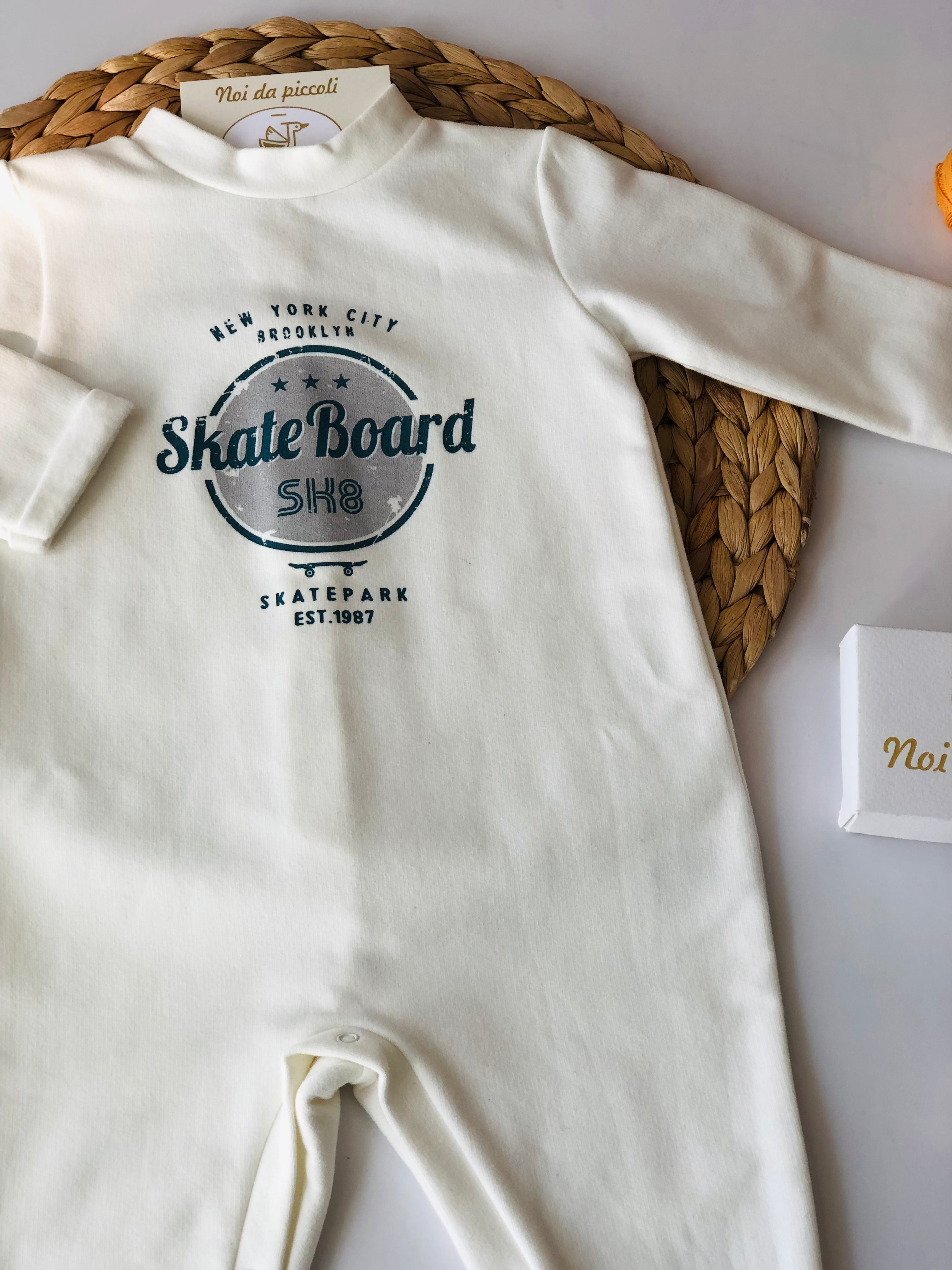 TUTINA IN FELPA BIANCA BOY