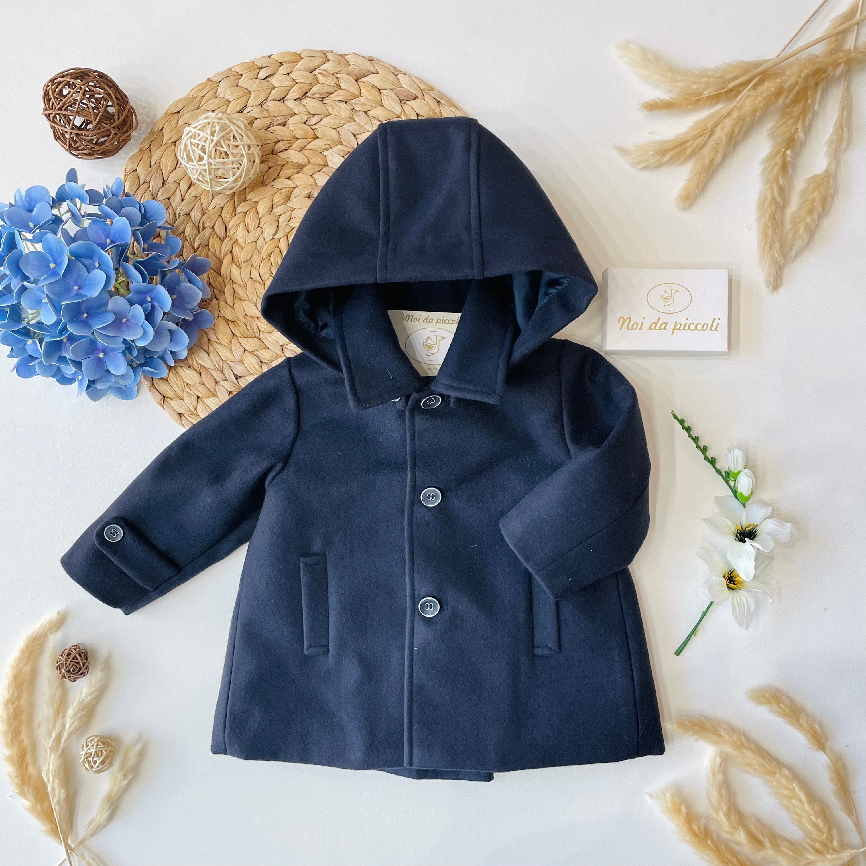 MIDNIGHT BLUE CLOTH COAT