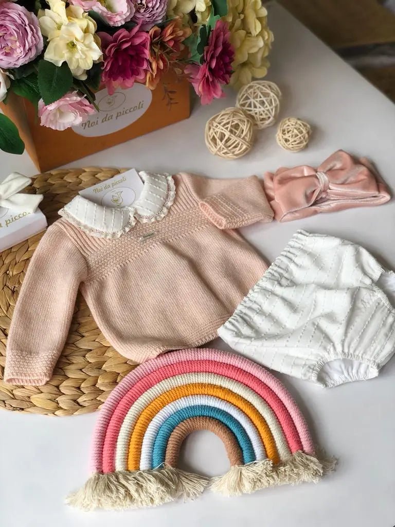 MAGLIONCINO LANA E CASHMERE+CULOTTE - Noi da piccoli