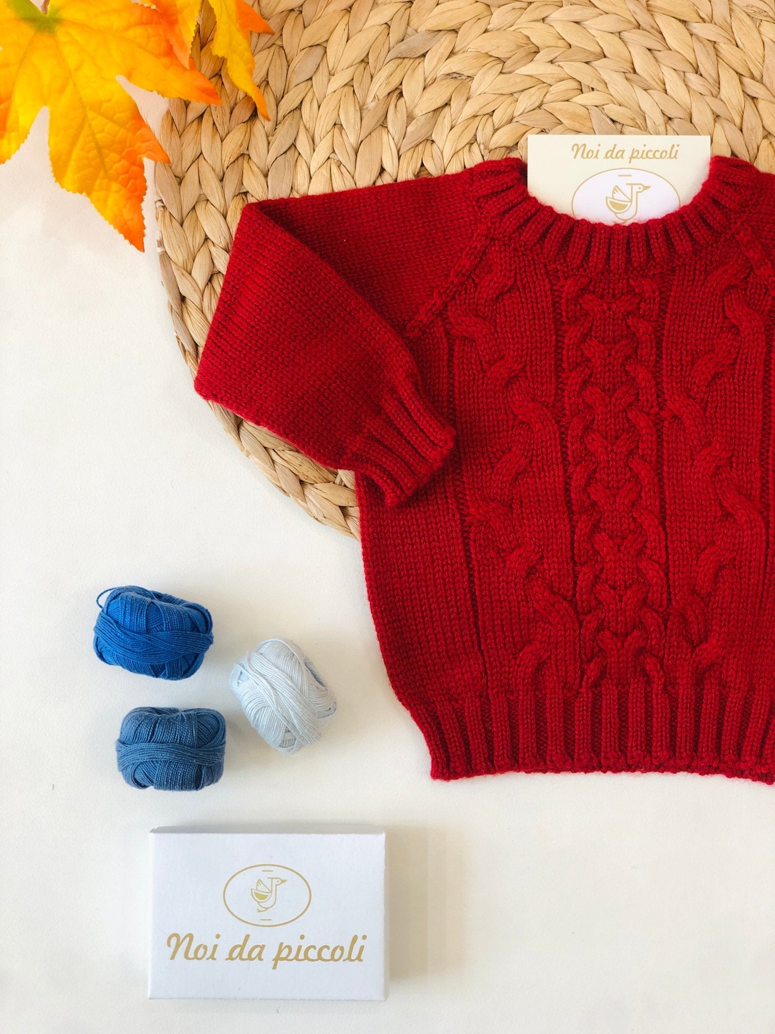 MAGLIONCINO ROJO GIROCOLLO - Noi da piccoli