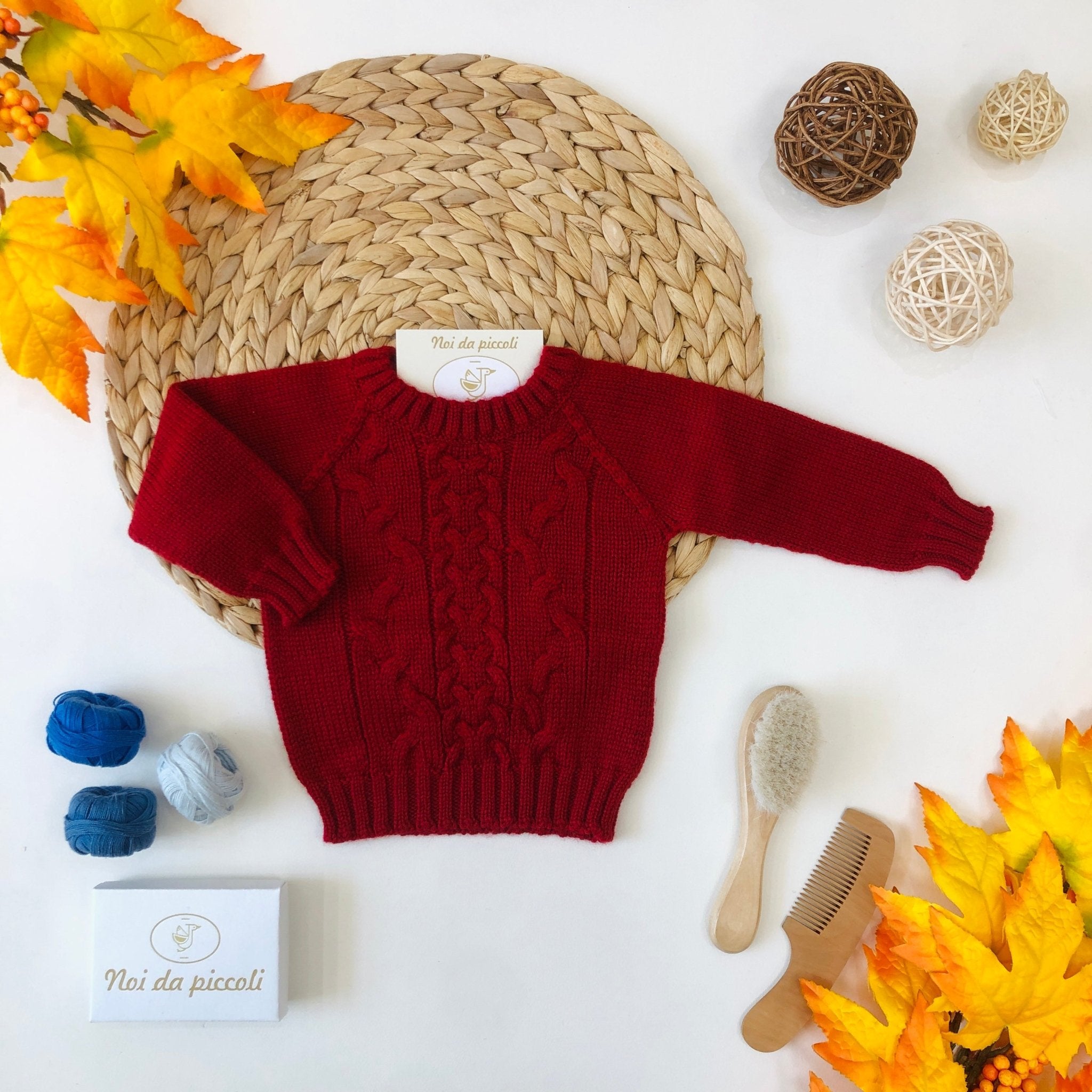 MAGLIONCINO ROJO GIROCOLLO - Noi da piccoli