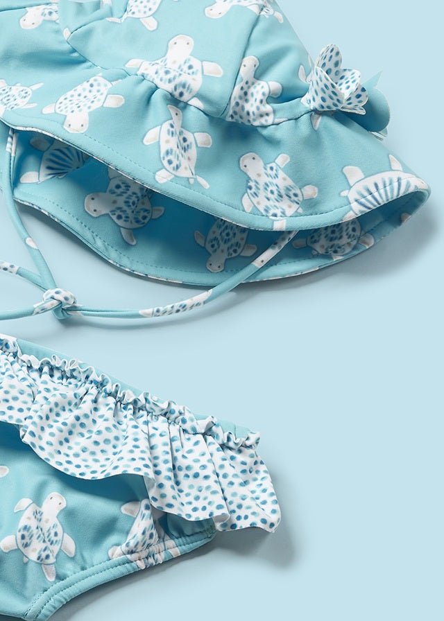 MUTANDINA CON CANOTTA E CAPPELLINO CAPRI - Noi da piccoli