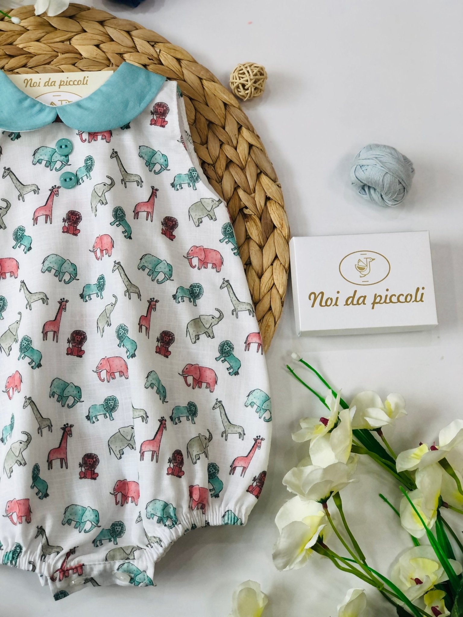 PAGLIACCETTO 100% COTONE SAVAN - Noi da piccoli