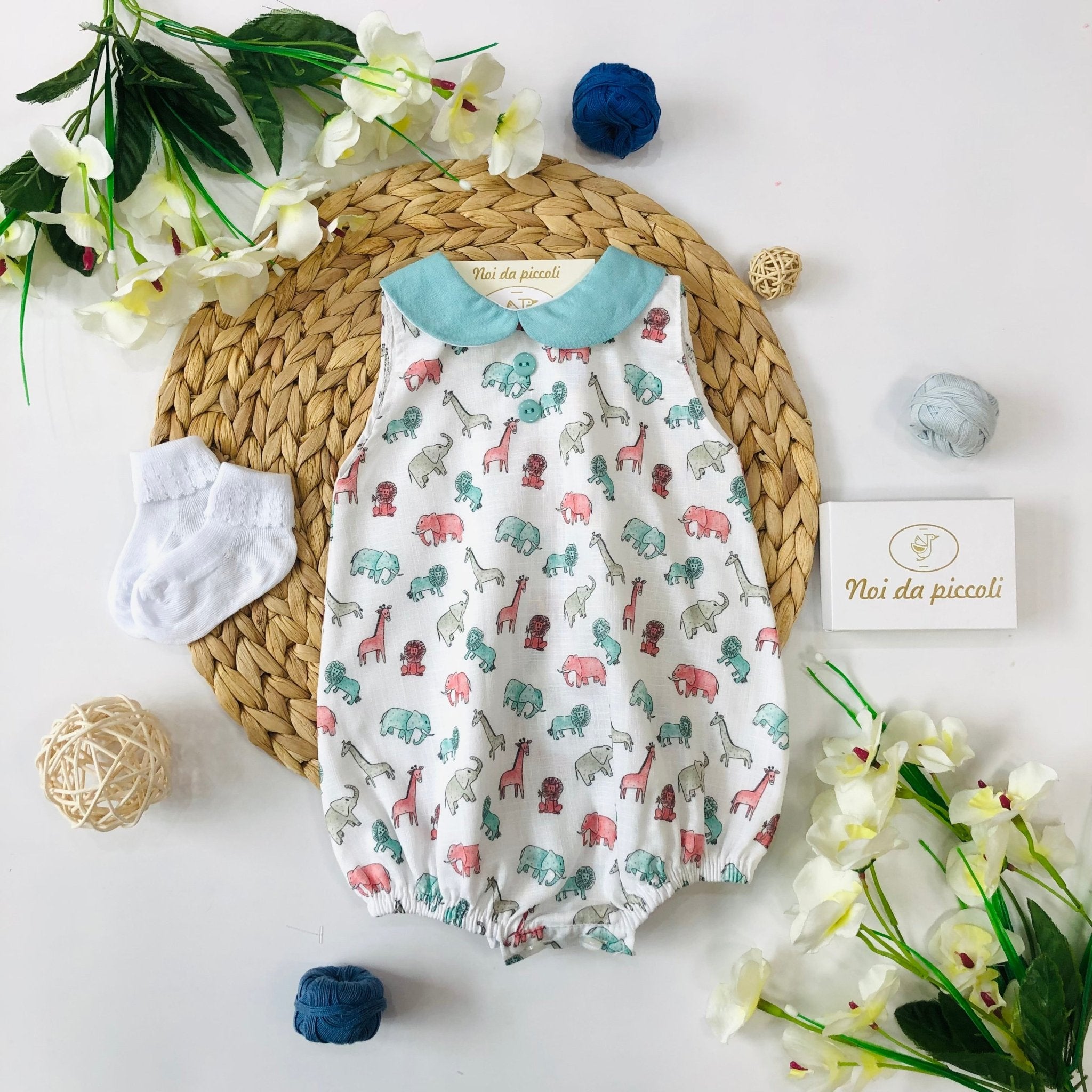 PAGLIACCETTO 100% COTONE SAVAN - Noi da piccoli