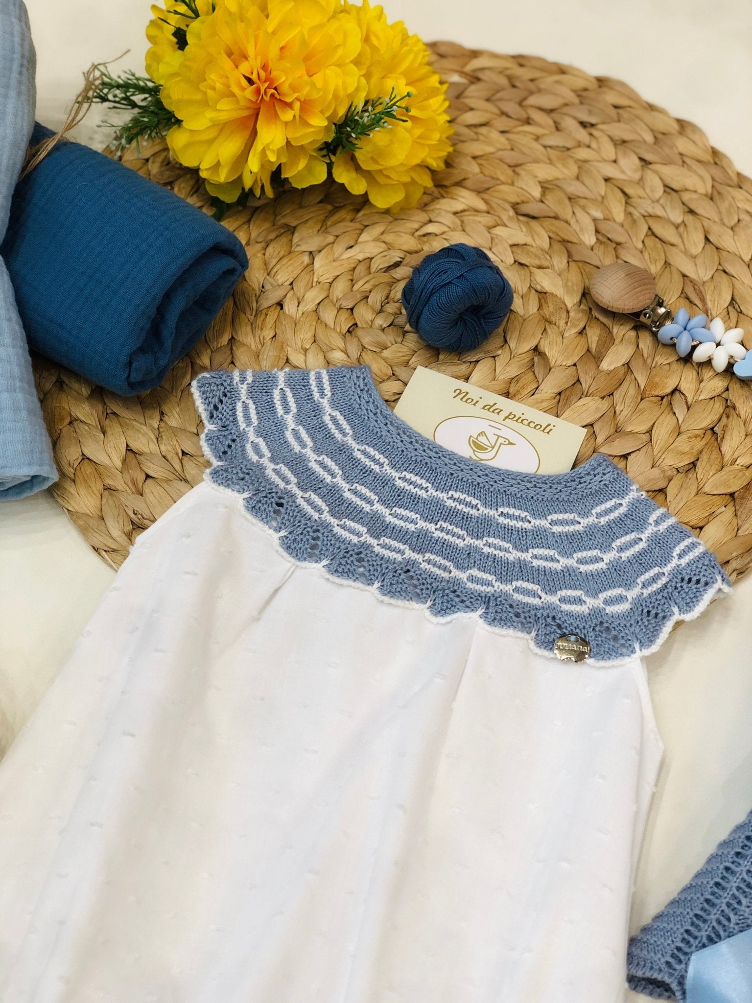 PAGLIACCETTO FILATO E COTONE PLUMENTIS BIANCO - Noi da piccoli