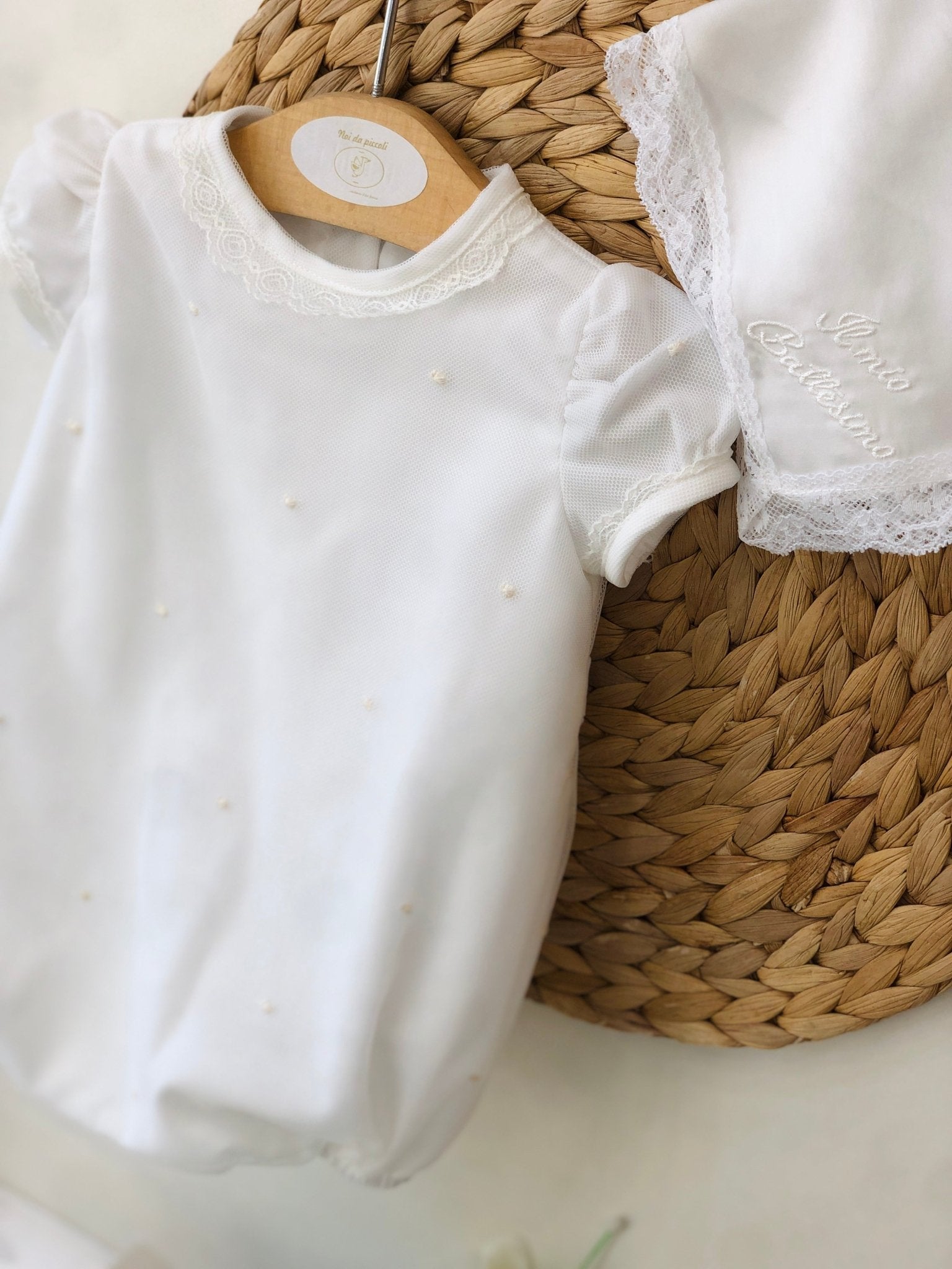 PAGLIACCETTO LATTE E POIS ECRU - Noi da piccoli