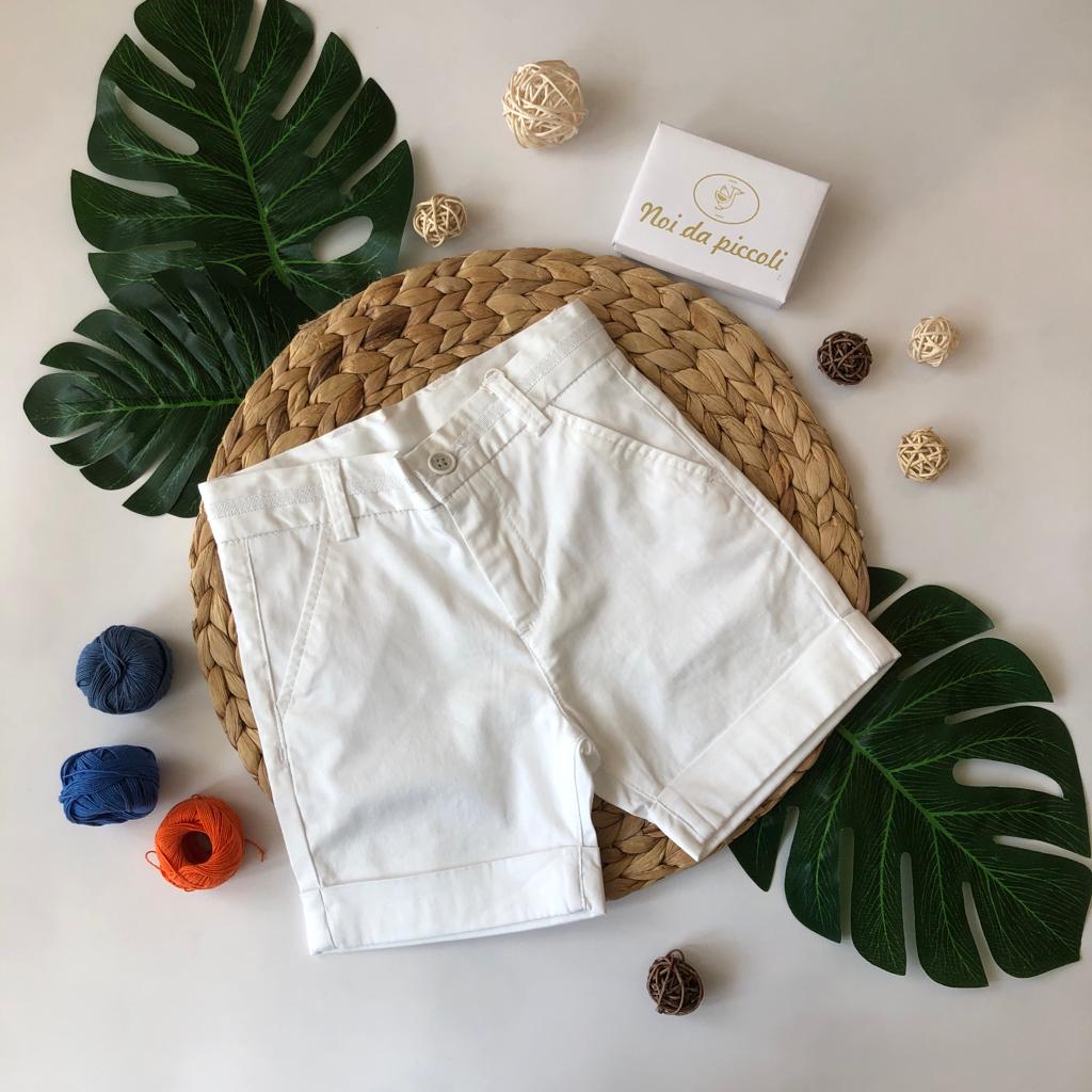 PANTALONCINO BIANCO - Noi da piccoli