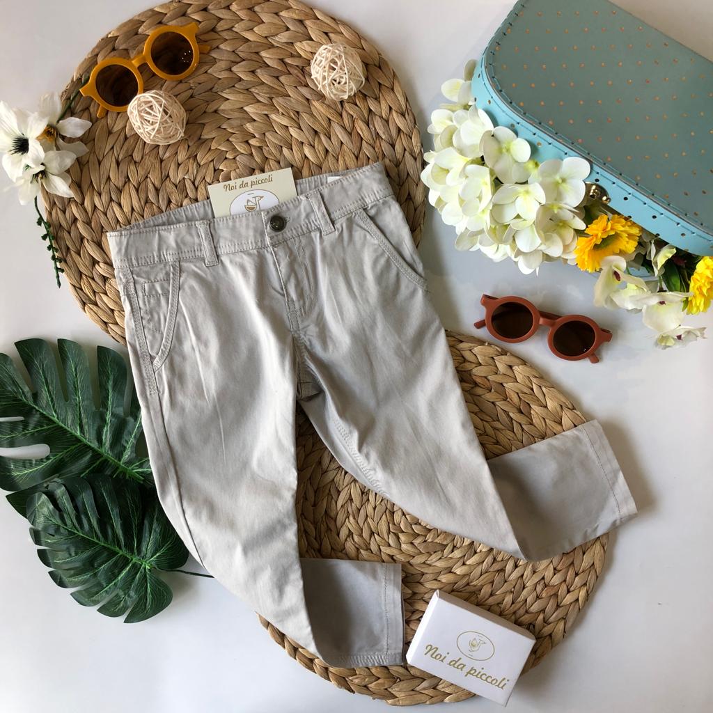 PANTALONE GRIGIO CHIARISSIMO - Noi da piccoli