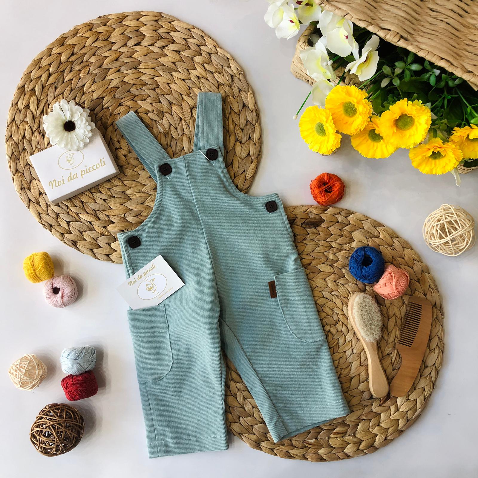 SALOPETTE SALVIA - Noi da piccoli