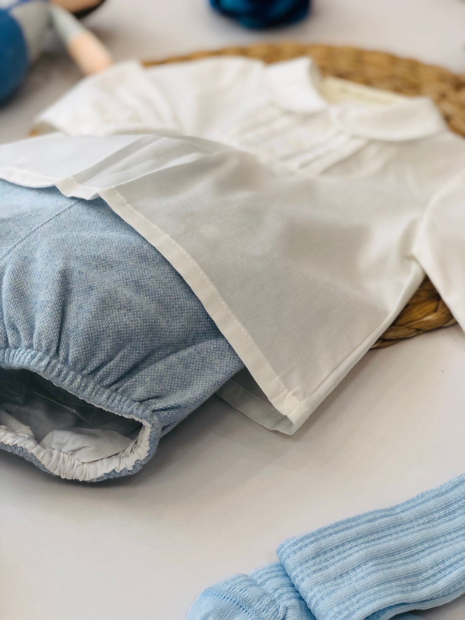 SCAMICIATINA CON CULOTTE CIELO - Noi da piccoli